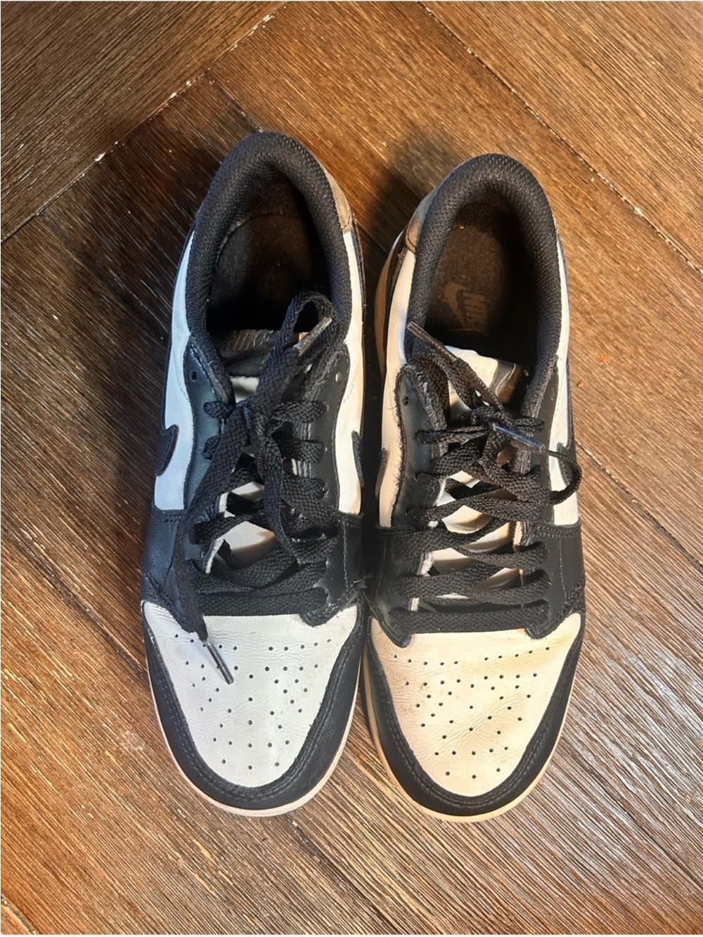 Jordan lo dunks black and mocha size 8 women - Picture 7 of 10